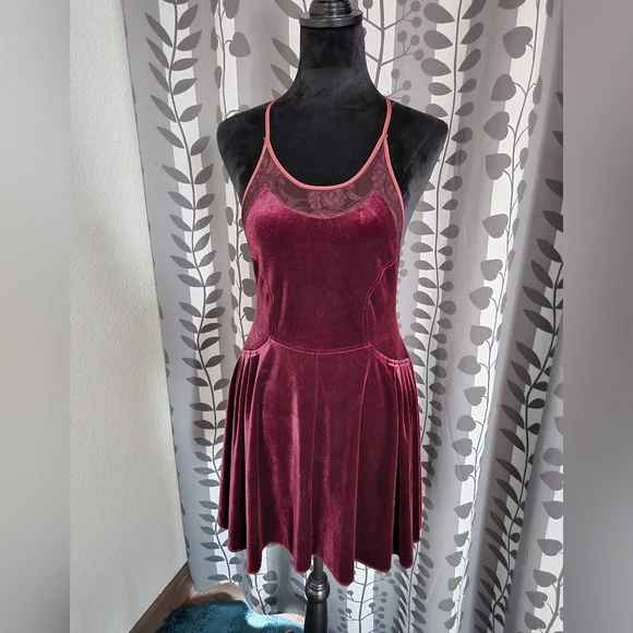 Free People | Dresses | Free People Velvet Dress | Poshmark